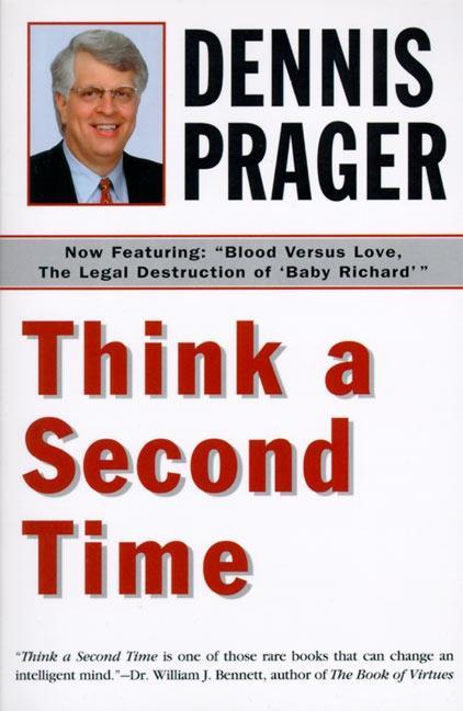 Produktbild Think a Second Time (Englisch, Dennis Prager, 1996)