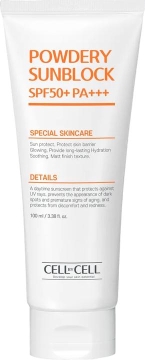 Bioderma Cell By Cell Powdery Sunblock Spf 50 100 Ml (SPF 50, 100 ml)