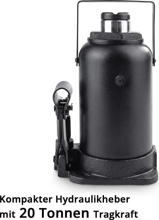 Produktbild Stahlwerk Hydraulikheber 20 Tonnen Hubkraft 235-440 mm Stempelwagenheber Autoheber Wagenheber