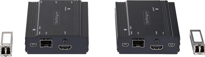 Produktbild StarTech HDMI LWL Extender - HDMI Video & USB Remote KVM Switch/Console Extender - bis zu (MultiMode) - MMF