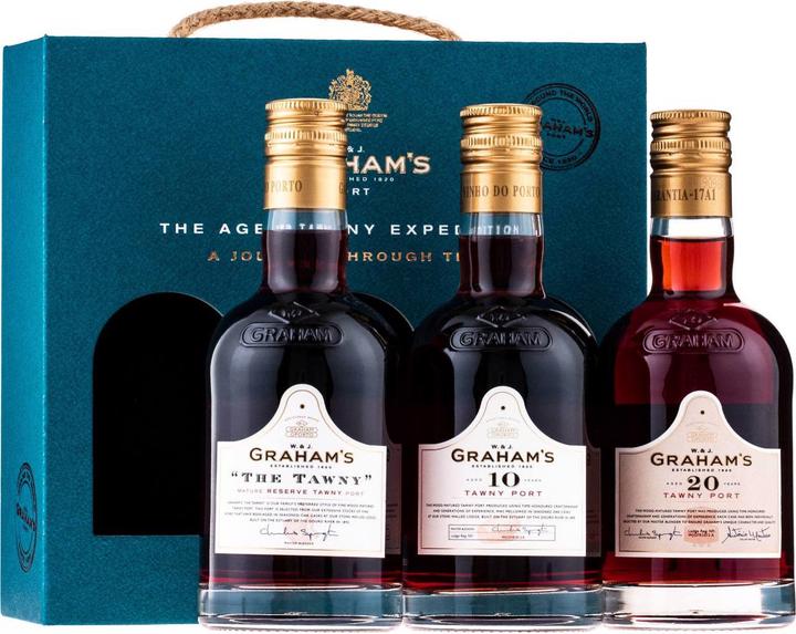 Graham's Tawny Port Travel Pack Portwein mit Etui (1 x 60 cl, 2021)