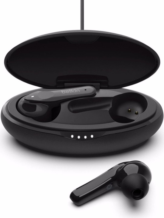 Actual product image Belkin InEar SoundForm Move Plus, sw. (5 h, Wireless)