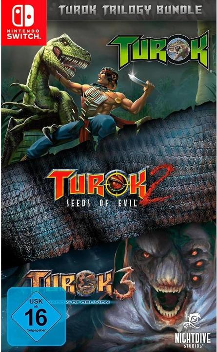 Image du produit U&I Entertainment Turok Trilogy Bundle SWITCH PEGI (Switch, EN)