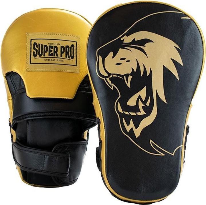 Super Pro Hand Pad Long Curved Leather