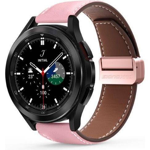 Dux Ducis YA Series Echtleder Armband (20 mm, Echtleder, 20mm Anstossbreite, Galaxy Watch6, Galaxy Watch3 (41mm), Gear S...