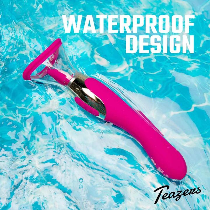 Produktbild Teazers Pleasure Pump mit GPunkt Vibrator Pink