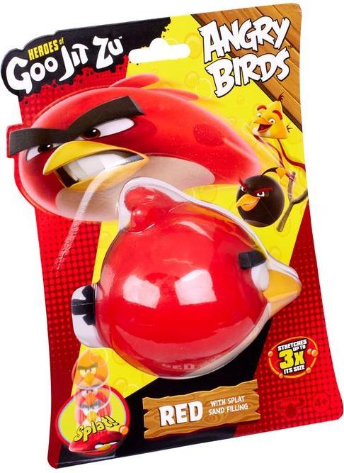 Actual product image Goo Jit Zu GJZ Angry Birds figure, ast