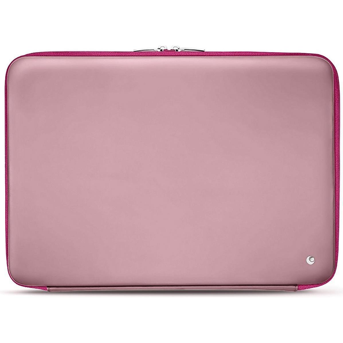 Noreve Lederhülle, Notebooktasche, Rosa