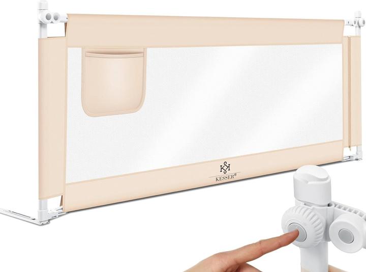 Produktbild Kesser Klappbares Bettschutzgitter mit Tasche (180 cm)