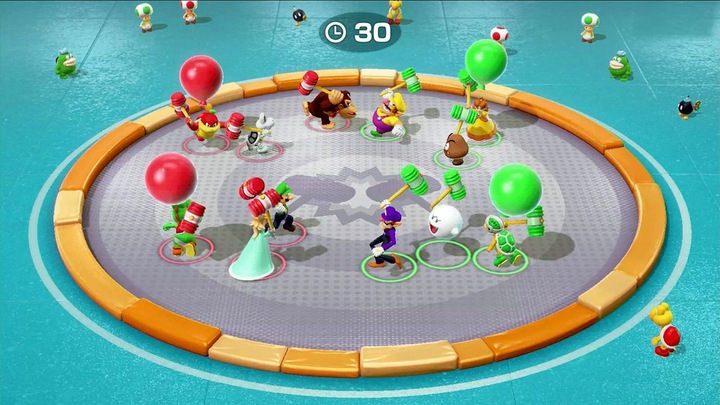 Actual product image Nintendo Super Mario Party + Joy-Con Set (Switch, DE, EN, IT, FR)
