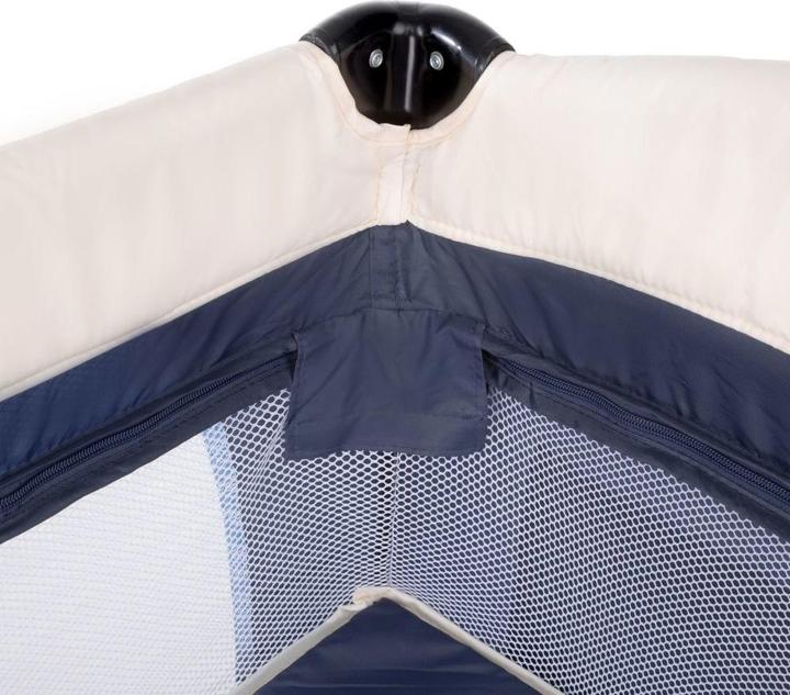 Produktbild tectake Kinderreisebett Hund mit Wickelauflage und Transporttasche (60 x 120 cm)