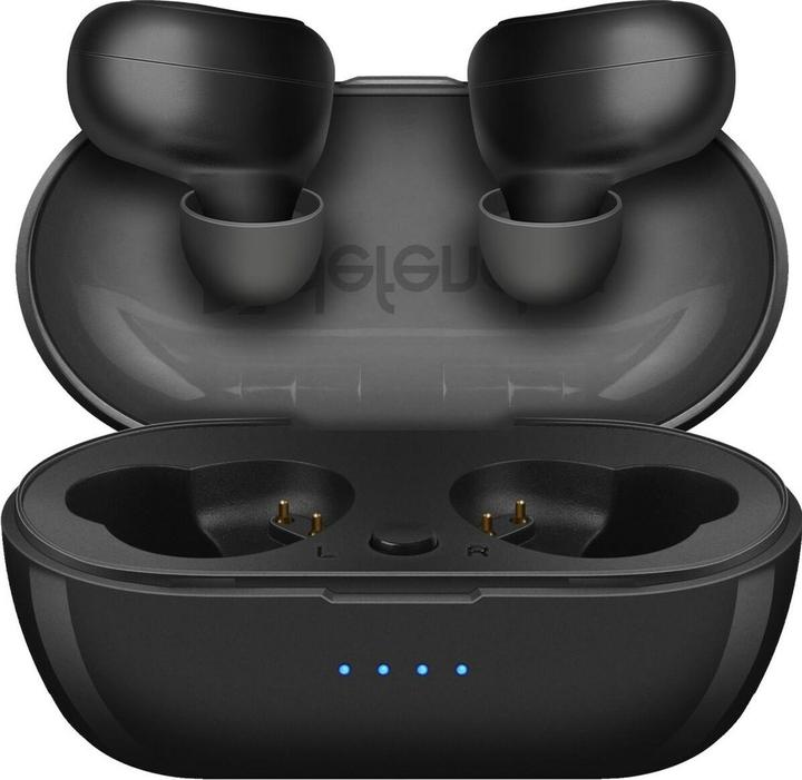 Actual product image Defender Twins 638 Headphones Wireless In Ear Calls/Music Bluetooth Black (2 h, Wireless)
