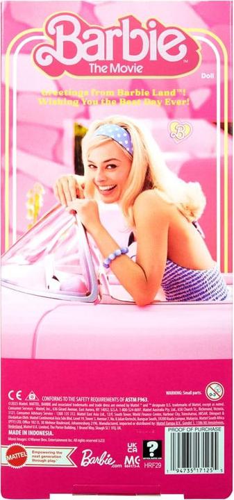 Produktbild Barbie The Movie Puppe im Pink Power Jumpsuit