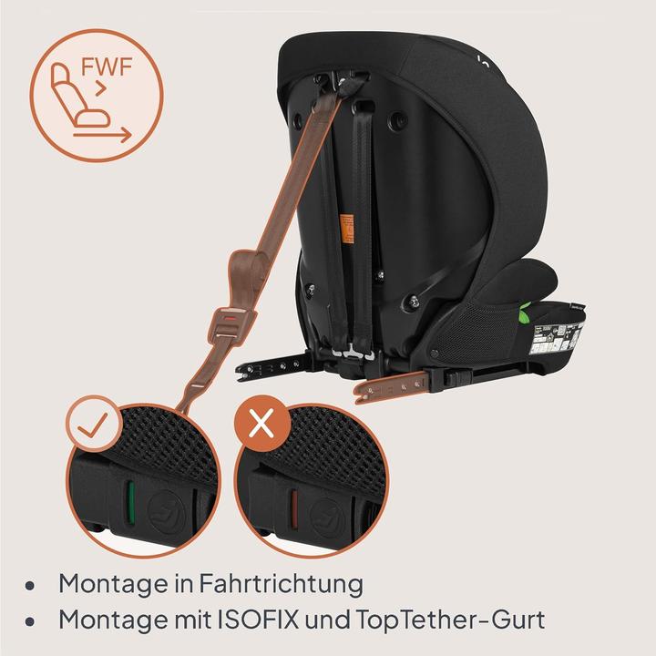 Produktbild Lionelo Levi Fix I-Size (Kindersitz, ECE R129/i-Size Norm)