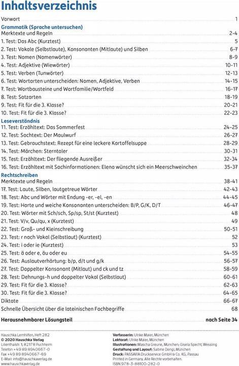 Produktbild Tests in Deutsch - Lernzielkontrollen 2. Klasse (Deutsch, 2021)
