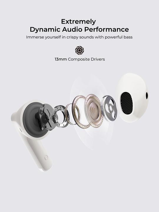 Produktbild Aukey MOVE VIBE - Earbuds (ANC, 25 h, Kabellos)