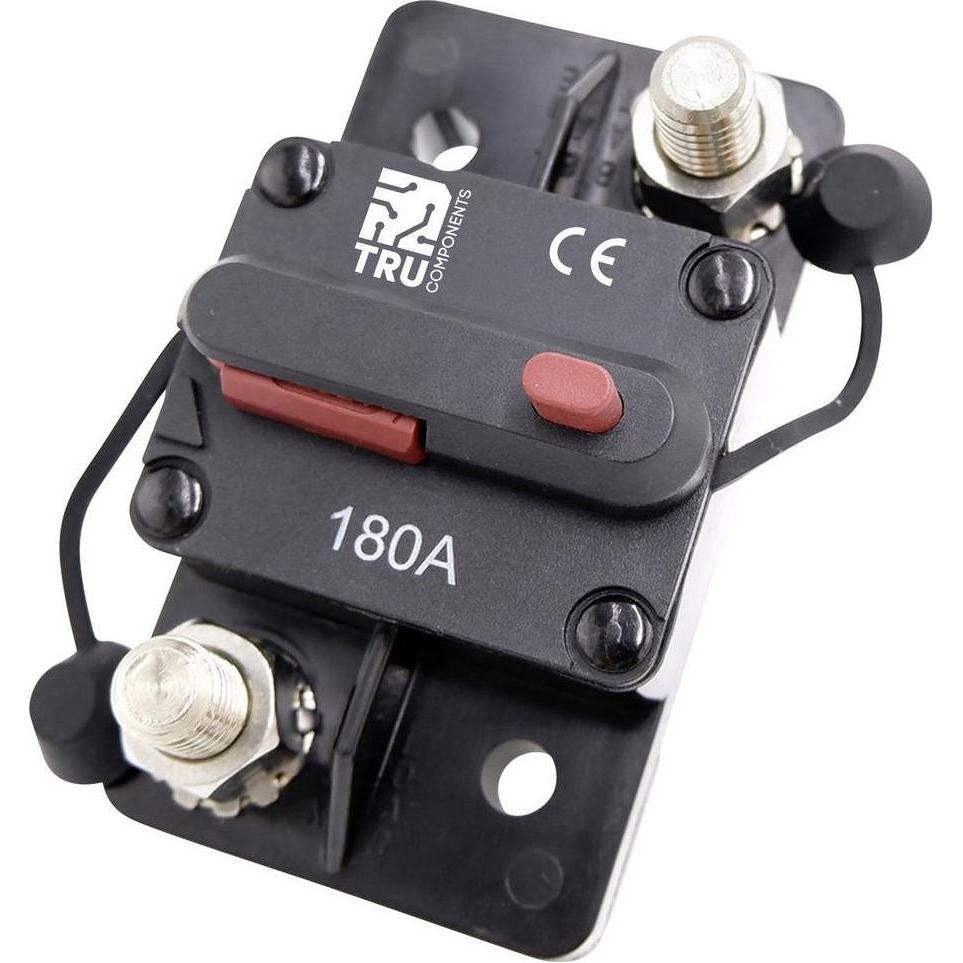 Tru Components, Fusibile, TRU Hydraulik- und Hochstrom-Leistungsschalter T3, 180 A, 3/8" Anschluss (180 A)