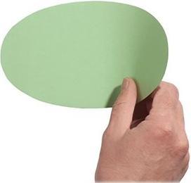 Actual product image Franken Training Card Oval