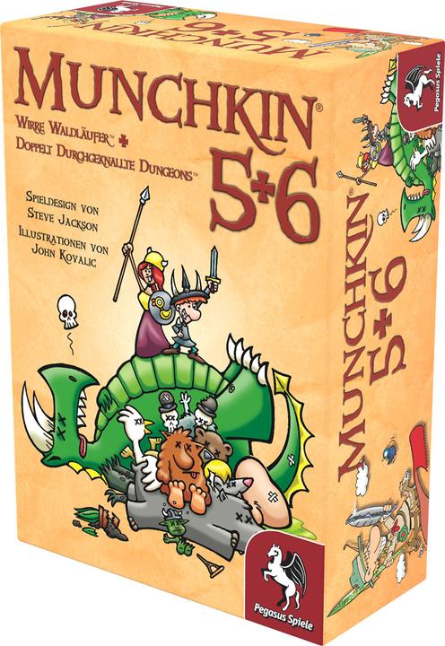 Produktbild Pegasus Munchkin 5+6+6.5 (Deutsch, 3 - 6 Spieler)