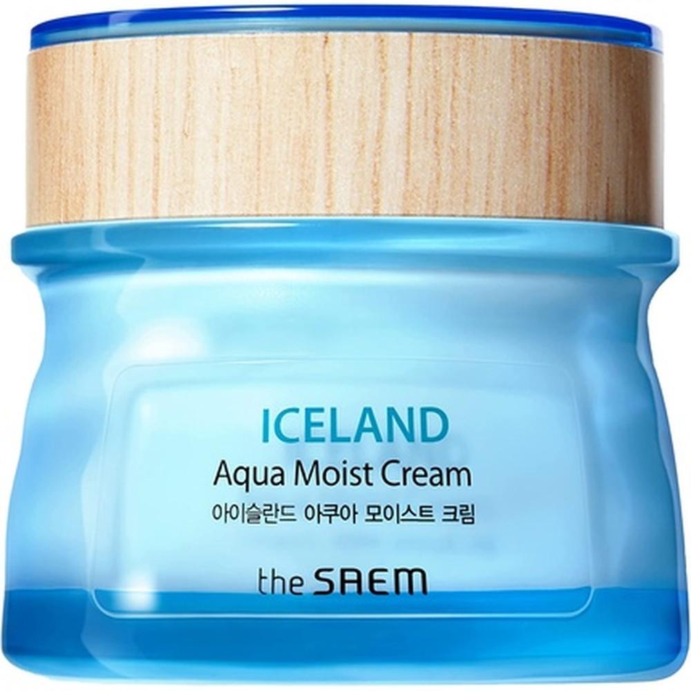 The Saem, Crema viso, Iceland Aqua Moist Cream crema idratante per il viso 60ml (60 ml, Crema 24h)