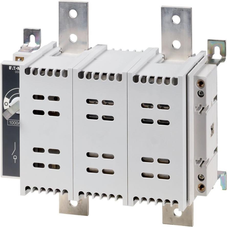 Eaton, Systemstromversorgung, DC-Lasttrennschalter, 1000 A, 2-polig, 1 NO-Kontakt, 1 NC-Kontakt, ohne Drehgriff und Antr...