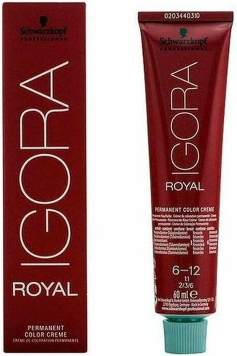 Produktbild Schwarzkopf Professional Igora Royal (6-12 Dunkelblond Cendre Asch)