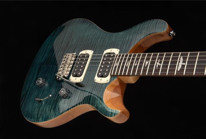 Immagine prodotto PRS SE Custom 24 Slate Blue (Chitarra elettrica, Acero, Acero fiammeggiante, Ebony, mogano)