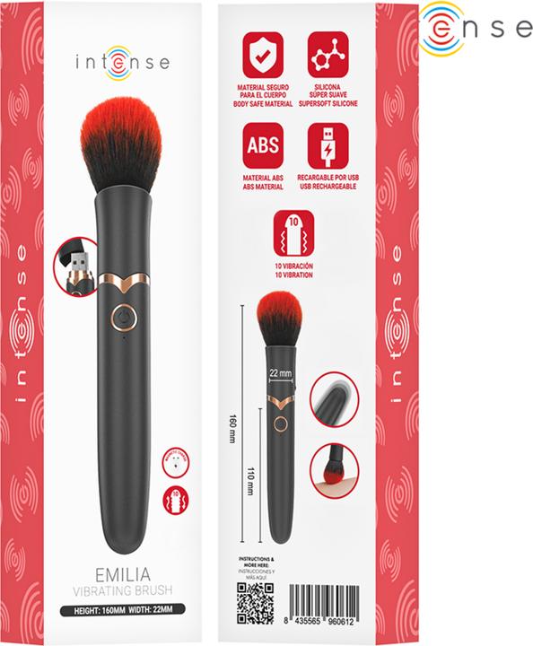 Produktbild Intense - Emilia Heizbãoerste Mit Vibrationsfunktion, 16 cm