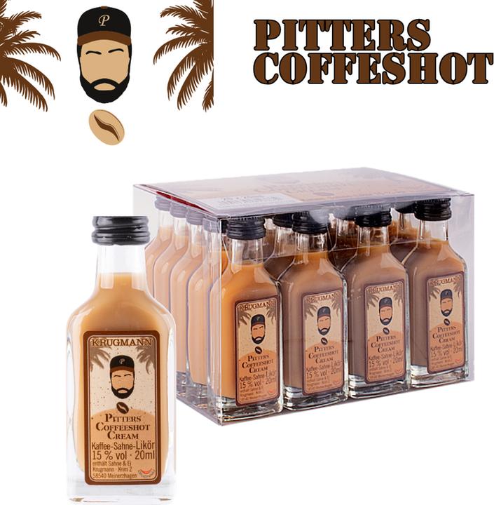 Produktbild Krugmann Pitters Coffeshot Cream 20x2cl (20 x 2 cl)
