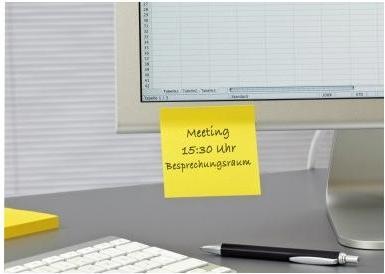 Actual product image Post-it Block Super Sticky Z-Notes (76 x 76 mm)