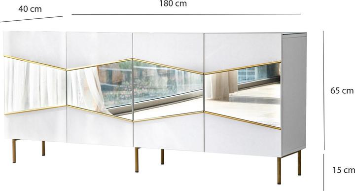 Image du produit Skye Decor Nice (180 x 40 x 80 cm)