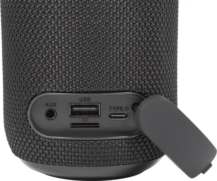 Produktbild Technaxx MusicMan Portable Bluetooth Speaker with RGB Disco Lights, FM Radio, USB & MicroSD Playback, 1800mAh (4 h)