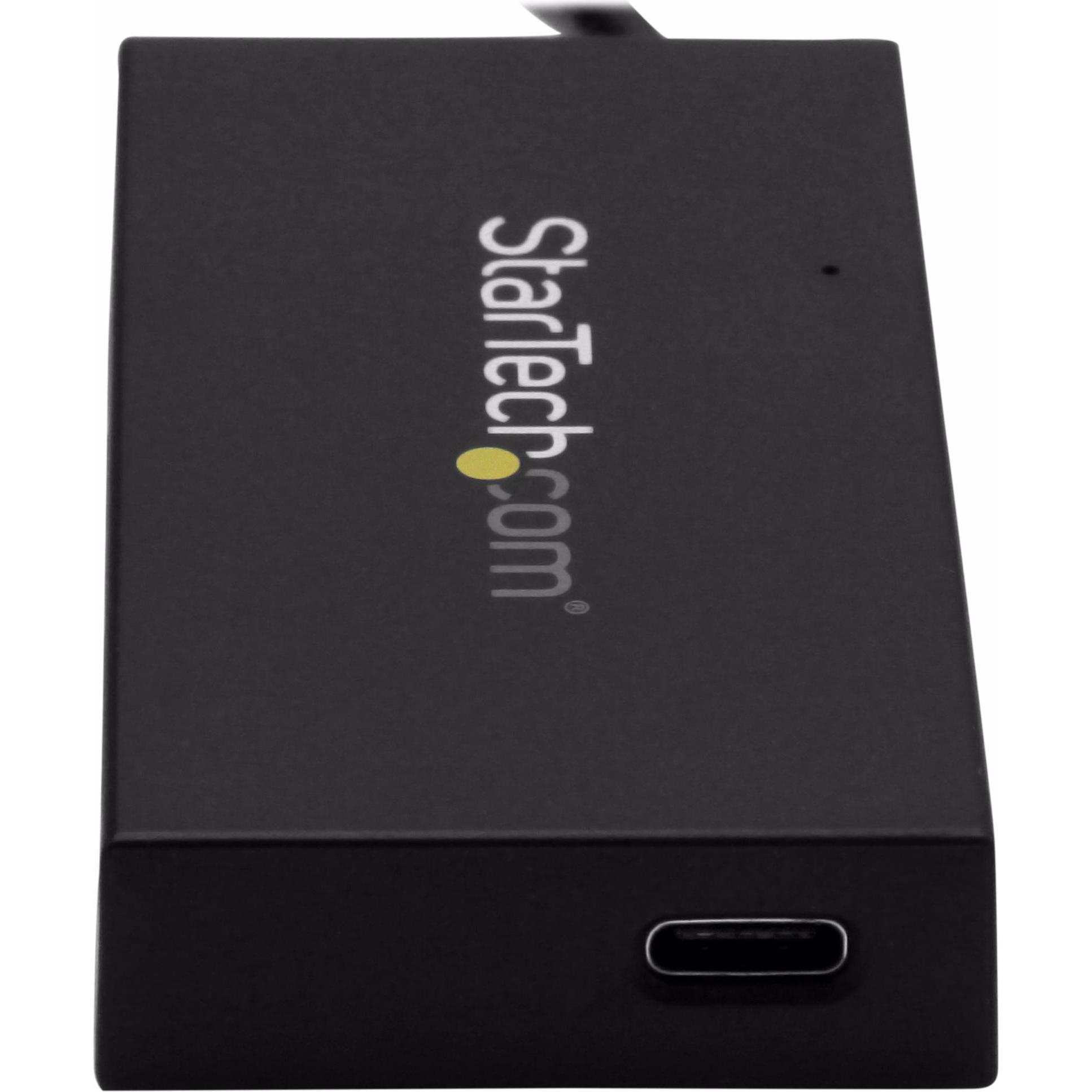 Thumbnail - StarTech USB 3.0 Hub (USB-A, 4 Ports), Dockingstation + USB Hub, Schwarz