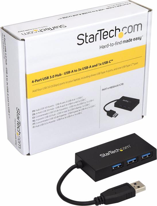 Actual product image StarTech USB 3.0 Hub (USB-A, 4 Ports)