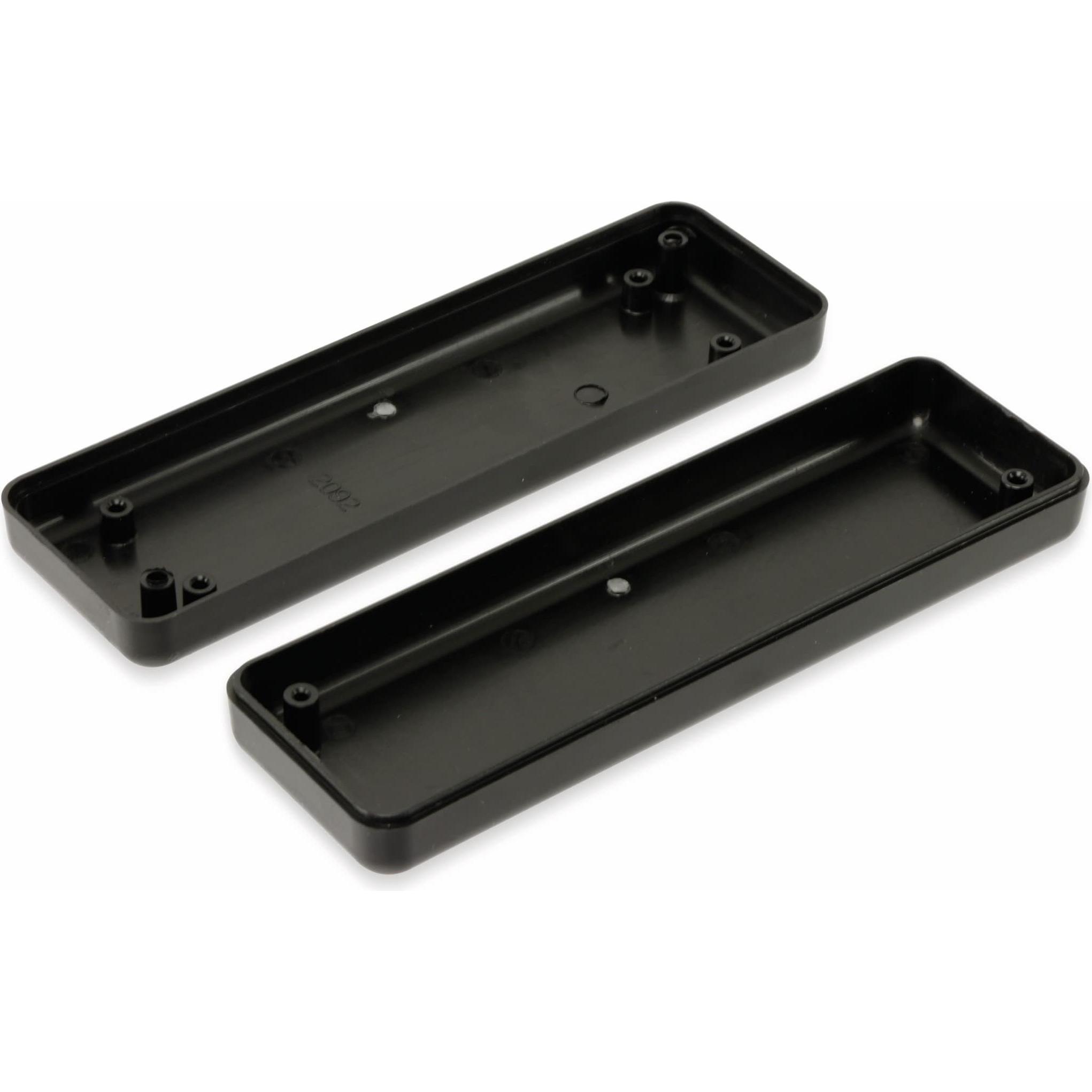 Thumbnail - Strapubox Kunststoffgehäuse, Typ 2090 SW, 129 x 40 x 24 mm (Gehäuse), Elektronikzubehör + Gehäuse, Schwarz