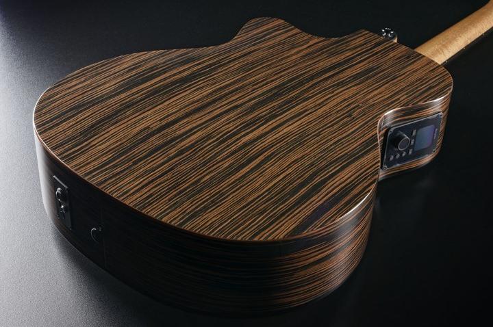 Image du produit Lâg Guitars GLH HV50-N-ACE - Hybrid Nylon String (Guitare classique, Black Brankowood, Engelmann Spruce, Macassar Ebony)