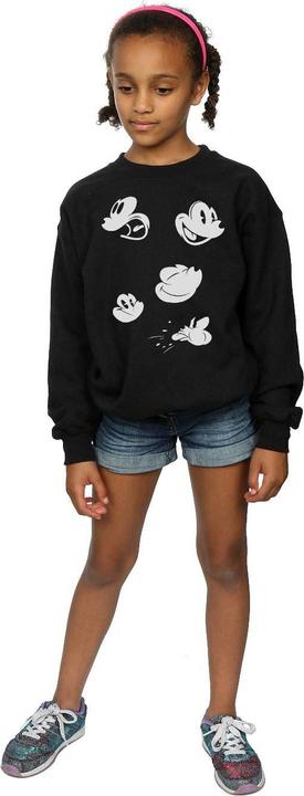 Produktbild Disney Mickey Mouse Faces Sweatshirt Mädchen (140, 146)