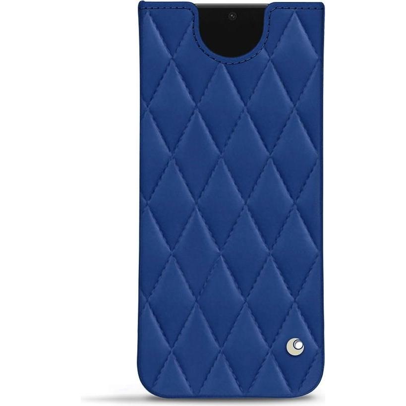 Noreve Lederschutzhülle (Samsung Galaxy S23), Smartphone Hülle, Blau