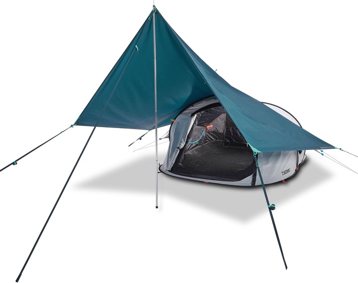 Immagine prodotto Quechua Telo MH100 (L) (Tarp, 2.39 kg, 4 persone)