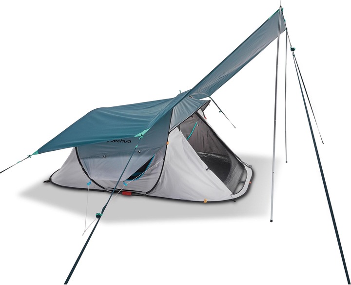 Immagine prodotto Quechua Telo MH100 (L) (Tarp, 2.39 kg, 4 persone)