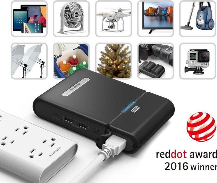 Immagine prodotto RAVPower Rp-Pb055 (27000 mAh, 80 W, 100 Wh)
