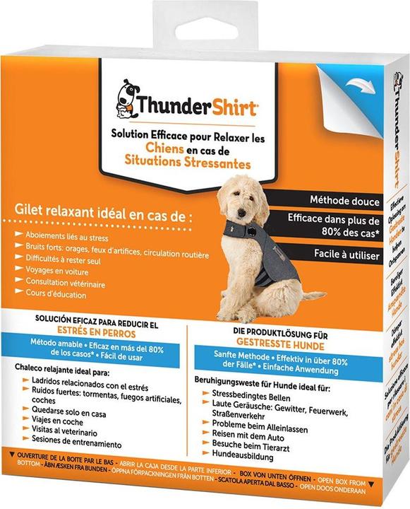 Actual product image Tommi CZ ThunderShirt - Compression shirt S - (972891) (S, Dog vest)