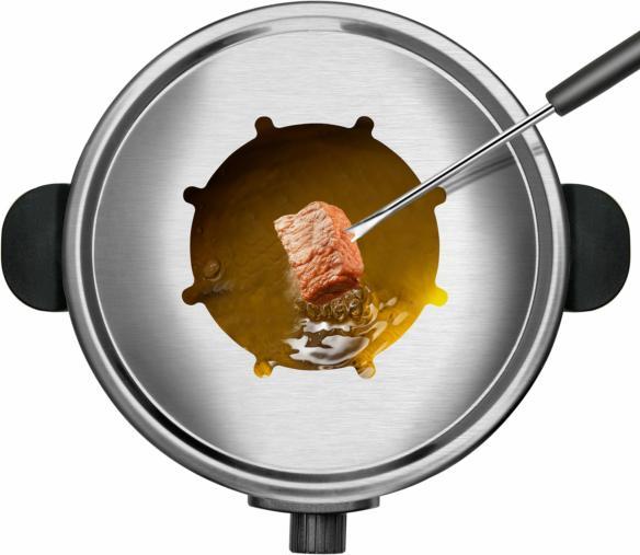 Actual product image Taurus FF2 Fondue Machine, 2L (Cheese fondue, Chocolate fondue)