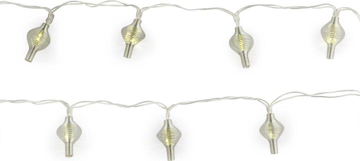 Actual product image Kikkerland Spiral String Lights Silver (1.20 m)