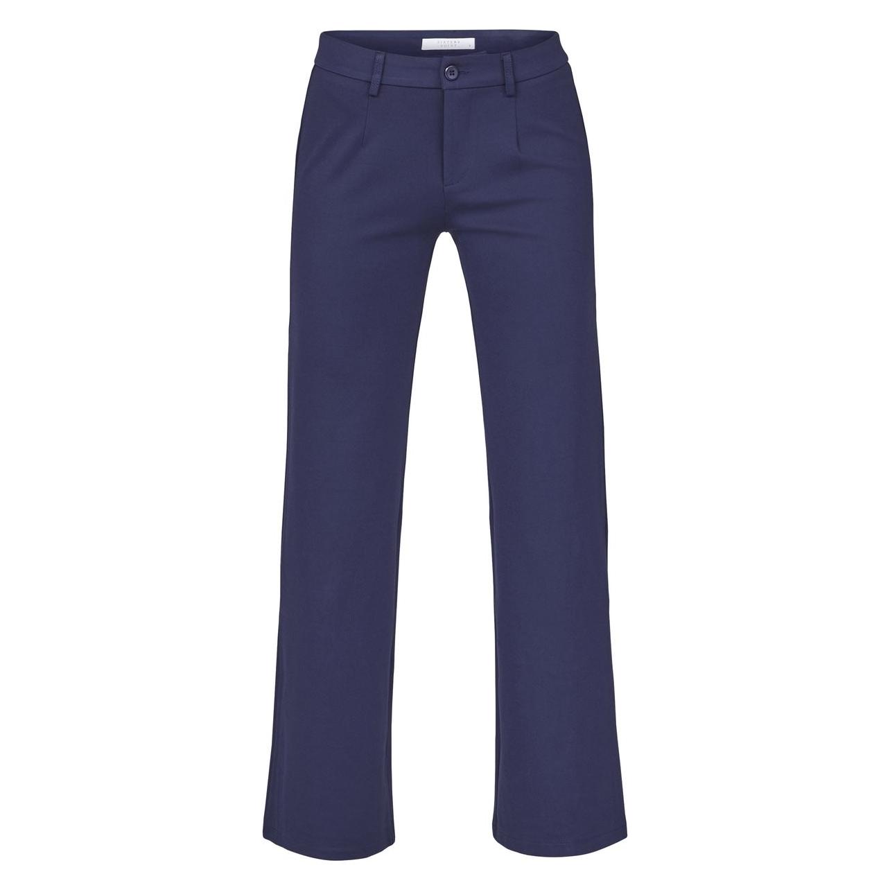 Sisters Point, Vrouwen, Broek, New George-7 - Dames Broek - Navy - Maat L, Blauw, (L)