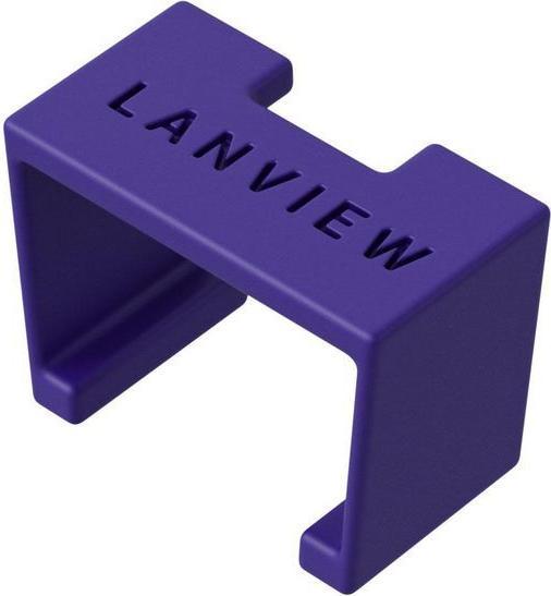 Actual product image Lanview SmartClicks Clips 20pcs Purple