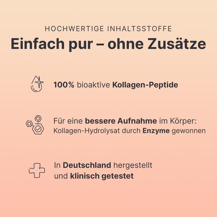 Nährwerte und Zutaten Sheko Multi Collagen (1 Stück, Pulver, 504 g)