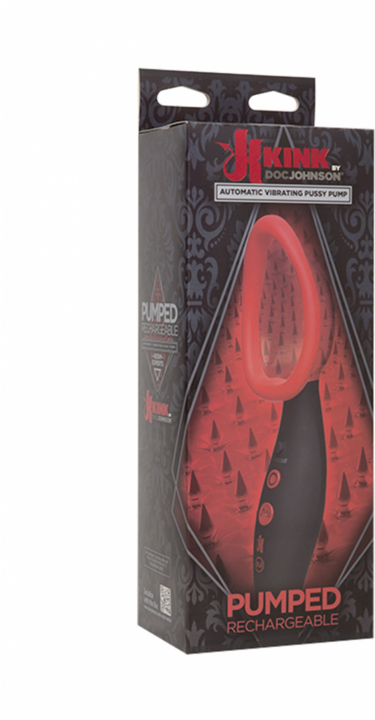 Actual product image Doc Johnson Pumped - Rechargeable Vibrating Sucking Vagina Pump