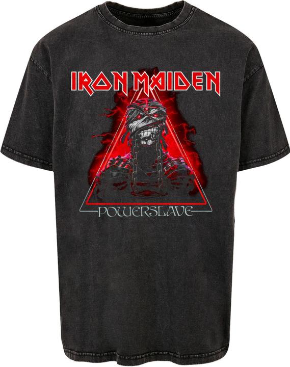 Produktbild Merchcode Powerslave - Mummy Triangle Acid Washed Oversize Tee - 190069 (M)