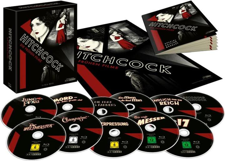 Alfred Hitchcock - The early films (Blu-ray, 2025, English, German)